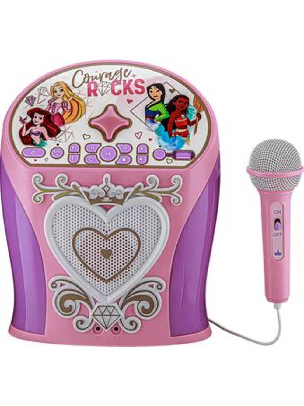 eKids Disney Encanto Karaoke Machine, Bluetooth Speaker with Microphone for Kids